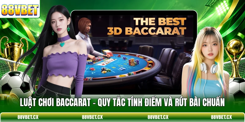 Luật Chơi Baccarat - Quy Tắc Tính Điểm Và Rút Bài Chuẩn 1 Luật Chơi Baccarat